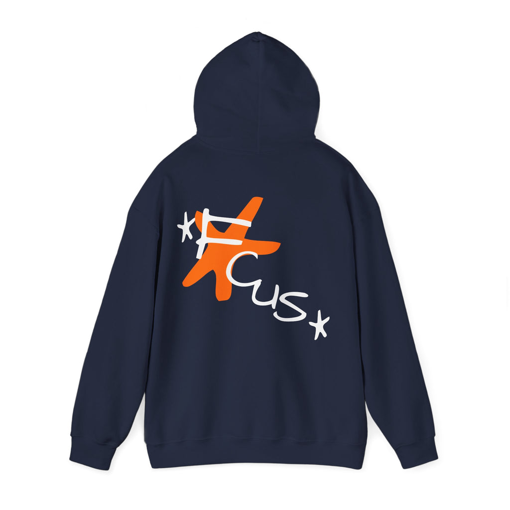HOODIE *FOCUS* orange star