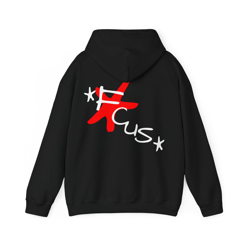 HOODIE *FOCUS* red star