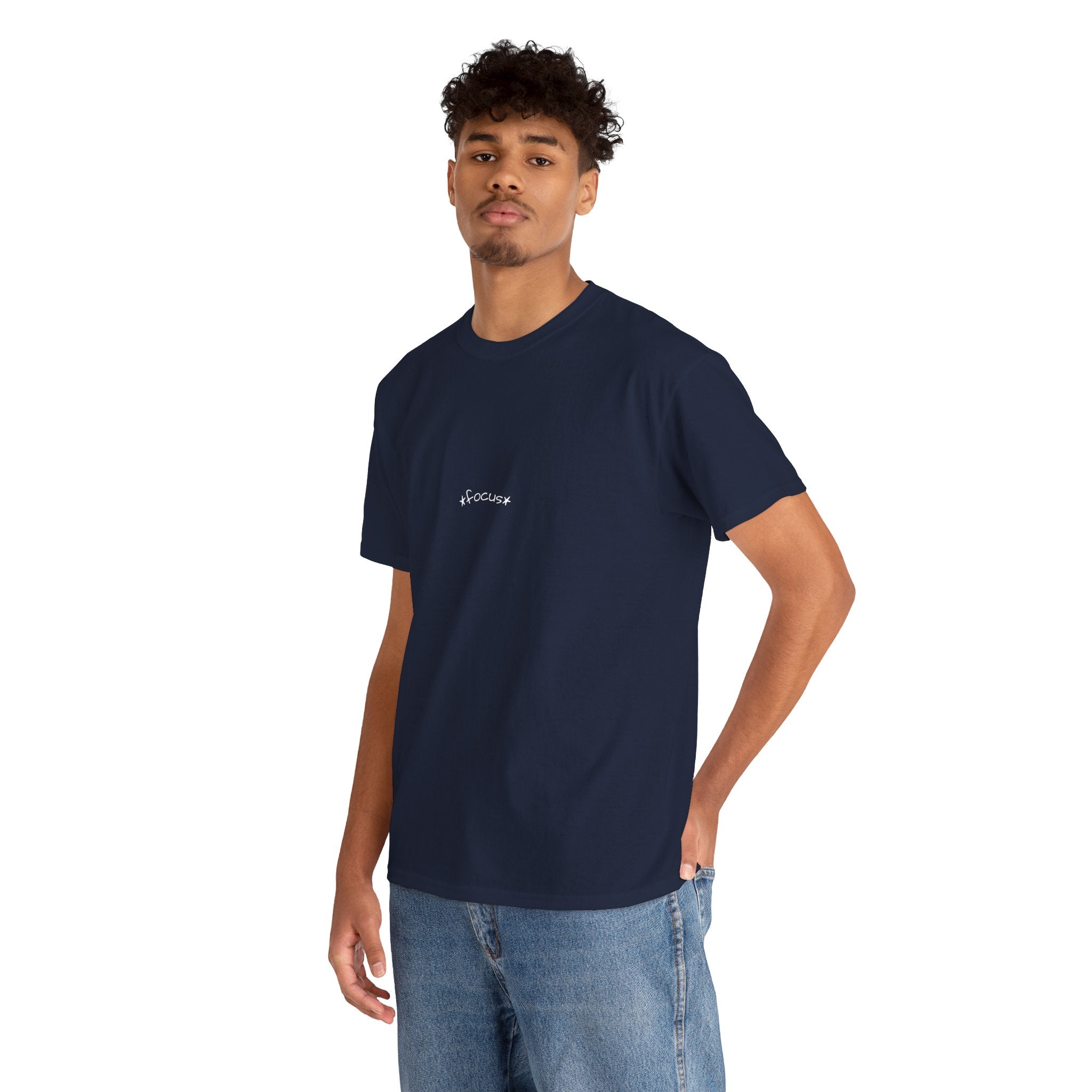 T-SHIRT *FOCUS* orange star