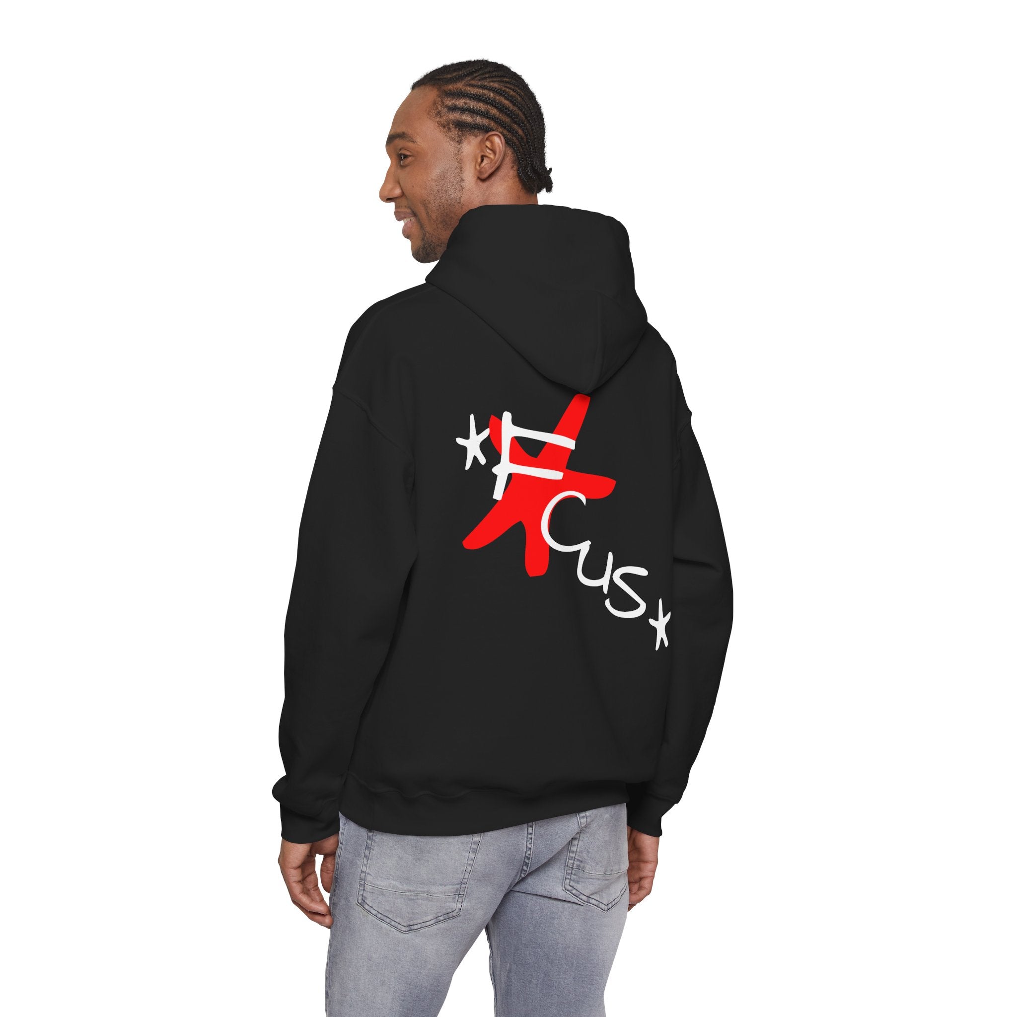 HOODIE *FOCUS* red star