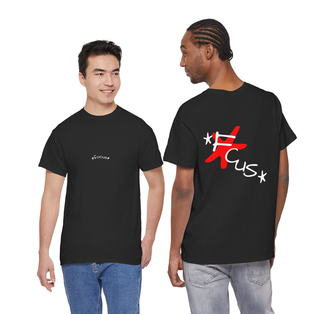 T-SHIRT *FOCUS* red star