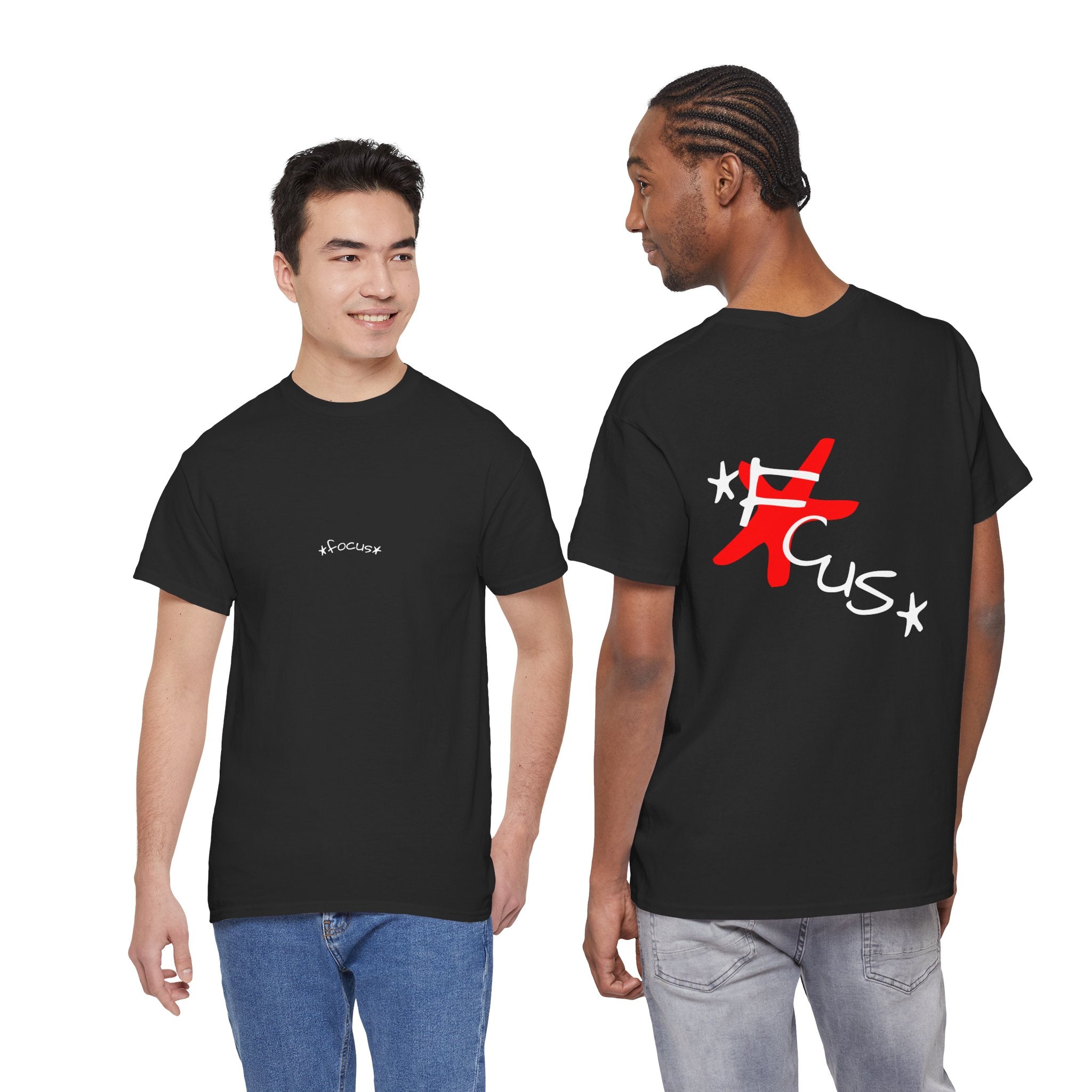 T-SHIRT *FOCUS* red star