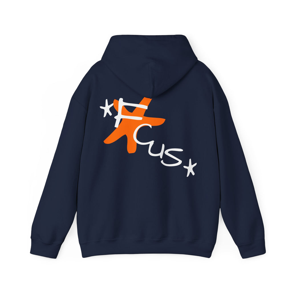 HOODIE *FOCUS* orange star
