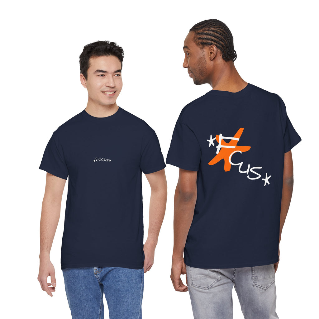 T-SHIRT *FOCUS* orange star