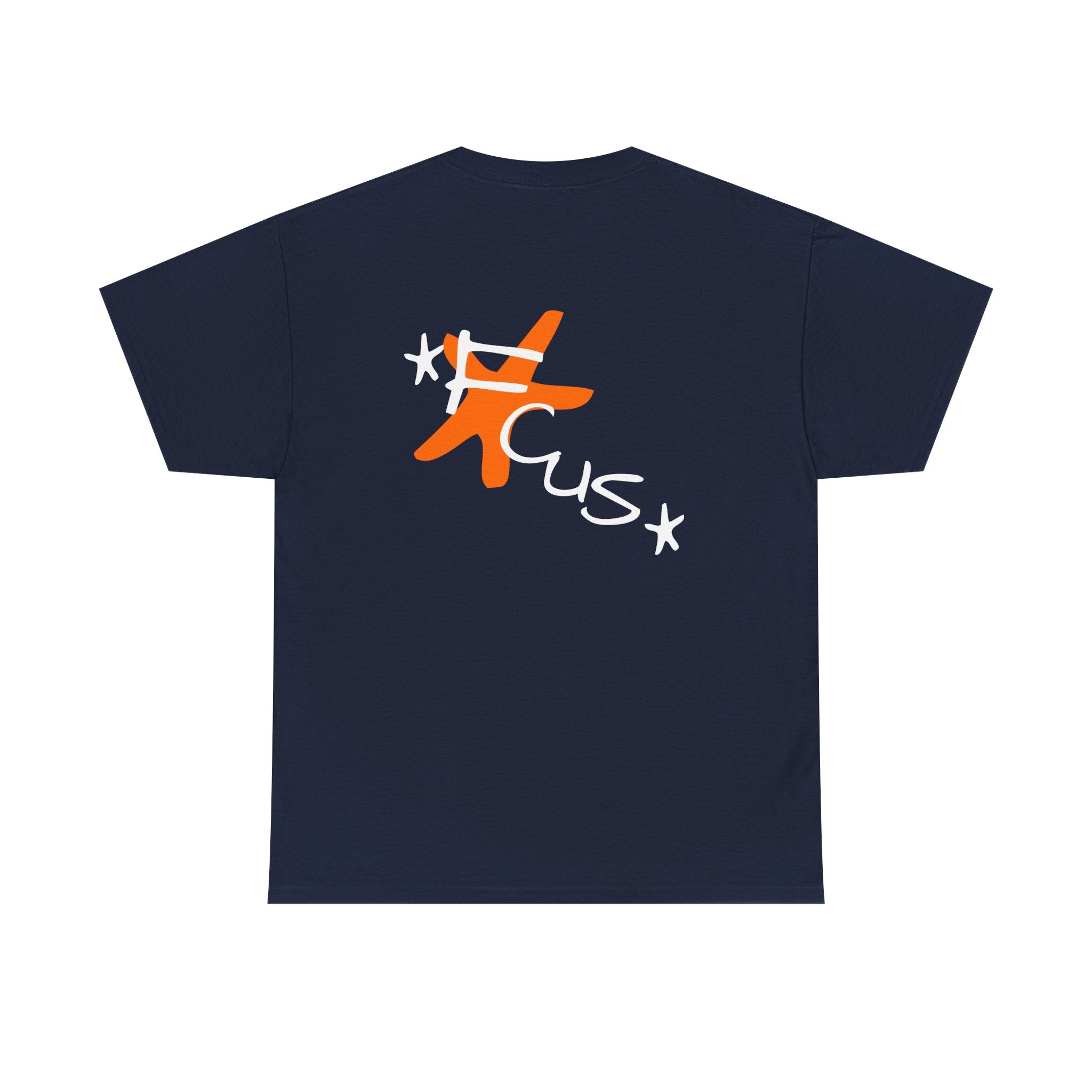 T-SHIRT *FOCUS* orange star